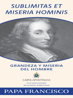 cover image of Sublimitas et Miseria Hominis, Spanish
